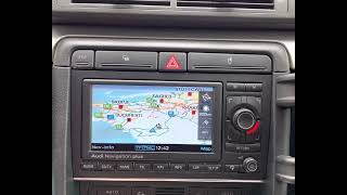 Audi Navigation System PLUS  RNSE 192 SD Card maps 2020 [upl. by Lleuqar327]