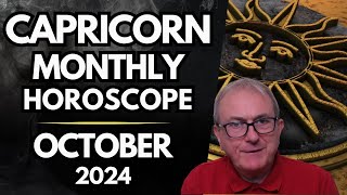 Capricorn Horoscope October 2024 [upl. by Hnacogn34]