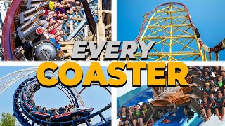 All Roller Coasters at Cedar Point RANKED With OnRide Povs [upl. by Atsillac548]