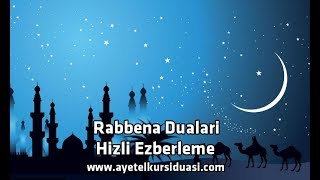 Rabbena atina ve Rabbenağfirli duası [upl. by Berhley259]