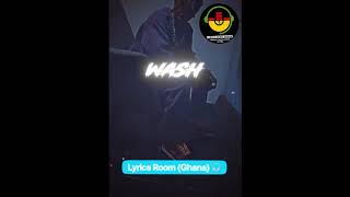 Shatta Wale  Wash Lyrics Video shattawale music lyrics shortsvideo [upl. by Dlareme]