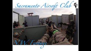 Sacramento Airsoft Club at All Patriot Airsoft  10262024  NW Footage [upl. by Anan]