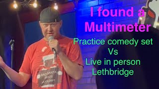 I found a multimeter practise comedy set vs in person Lethbridge AB mysteryplumber [upl. by Urbana]