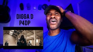 Digga D  P4DP Music Video  MixtapeMadness Reaction  LeeToTheVI [upl. by Patterman]