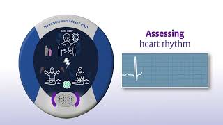 How to use a HeartSine SAM 360P Fully Automatic Defibrillator [upl. by Alejandra]