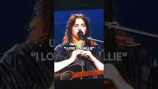 quotAHHHHHquot  Billie Eilish jokingly mocks fan 🤭🤣 [upl. by Melisande]