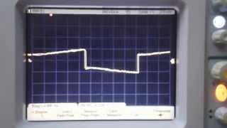 Oscillogram of how tone regulator works with square wave [upl. by Illek]