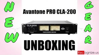 Happy New Gear UNBOXING Avantone Pro CLA200 [upl. by Ark]