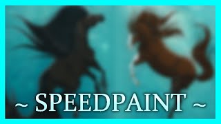 quotLost In The Wavesquot  Speedpaint [upl. by Ispep]