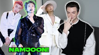 BTS Iconic Fashion Moments RM 🥵 me thirsting for 24 minutes [upl. by Tada184]