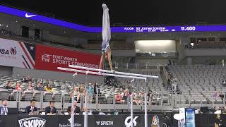 Christian BartWilliams  Parallel Bars  2024 Xfinity US Championships  Junior Men Day 2 [upl. by Salazar]