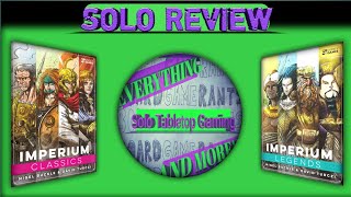 Imperium Classics and Legends Solo Review [upl. by Albur]