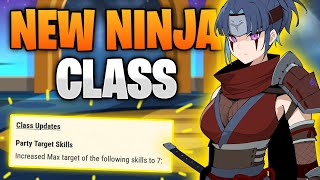 Massive AQW CLASS Changes NEW Ninja Class Beastmaster Rework [upl. by Tychon]