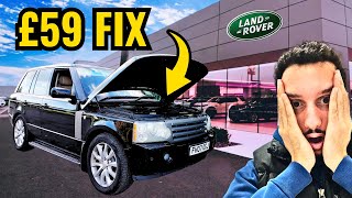 I FIXED THE UKS CHEAPEST RANGE ROVER FOR £59 [upl. by Egnalos314]