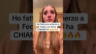 Non posso crederci 😭😭 scherzo scherzovocale fyp fedez chiaraferragni [upl. by Lesiram312]