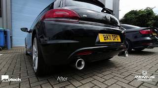 Motech Performance Remus Exhaust Volkswagen Scirocco R [upl. by Anayet]