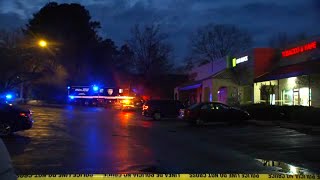 Man killed in shooting at busy Durham shopping center [upl. by Idurt]