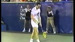 Chesnokov vs McEnroe  US Open 1990  0711 [upl. by Enilemme852]