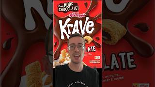 Krave Chocolate Cereal voiceacting impression cereal commercial chocolate breakfast shorts [upl. by Edette]