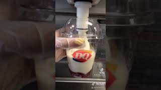 How to make a milkshake from Dairy Queen Day 3  shorts [upl. by Sherlock]