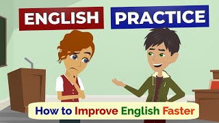 How to Improve English Speaking Skills  Daily Listening English Practice Conversation [upl. by Litch704]