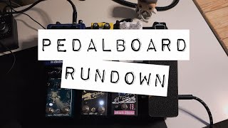 2024 Pedalboard Rundown  B Minus Demos [upl. by Ettennahs]