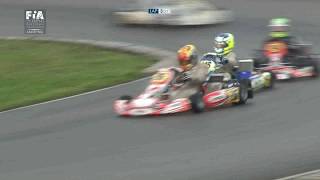 CIK FIA EUROPEAN CHAMPIONSHIP 2017 ROUND 5 JUNIOR FINAL [upl. by Pepper]