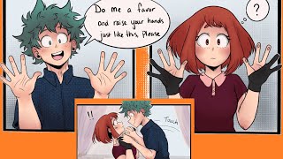 Doujinshi mha IzuOcha Dekus Gift to Ochako Ochakos Hilarious Reaction english comic Dub [upl. by George]