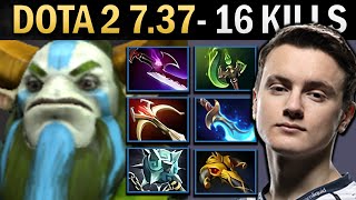 Natures Prophet Gameplay Miracle with Parasma and 16 Kills  Dota 737 [upl. by Nauqad]