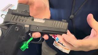 New Staccato C Compact CombatTactical 1911 9mm Pistol at SHOT Show 2024 [upl. by Amzu]