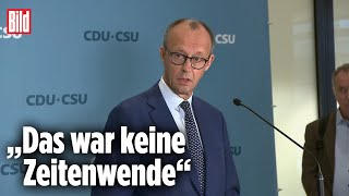 AmpelZusammenbruch CDUChef Friedrich Merz fordert sofortige Neuwahlen [upl. by Fugazy856]