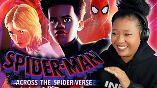 I FINALLY Watched SpiderMan Across the SpiderVerse  First Time Watching  Movie Reaction [upl. by Converse647]