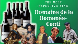 Domaine de la RomanéeConti  The most expensive bottle sold romaneeconti finewines burgundywines [upl. by Dexter319]