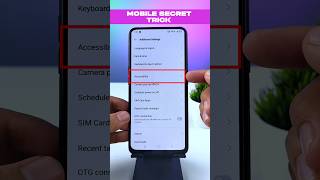 How to Enable Mobile Accessibility Hidden Settings  Mobile Secret Settings  Tips and Tricks [upl. by Esiocnarf272]