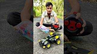 Two Rc Transparent ￼car with Batman Car unboxing 🔥 [upl. by Yelrahs]