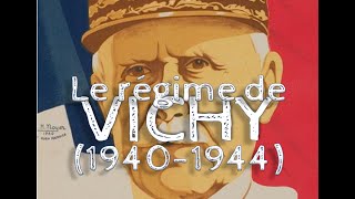 le régime de vichy 19401944  Un régime autoritaire collaborateur et raciste [upl. by East]