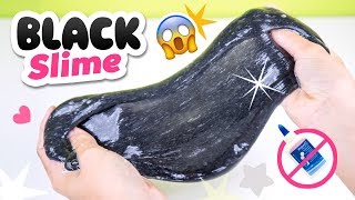 DIY GESICHTSMASKEN SCHLEIM 😱 Ohne Kleber Schwarzer Slime selbermachen DIY Basteln Deutsch German [upl. by Gary]