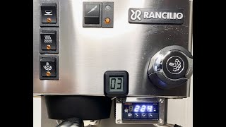 NOV 4 2024 Rancilio Silvia Rocky Grinder Luminaire Auto Shot Timer Auber PID 223F 105 static [upl. by Timotheus987]