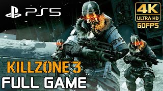 KILLZONE 3 PS5 Full Game Walkthrough 4K Remaster  ᵁᴴᴰ 60ᶠᵖˢ ✔ [upl. by Ardnos]