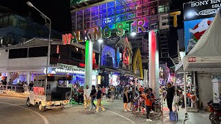 Walking Street Pattaya City Thailand Walking Tour [upl. by Wendelina]