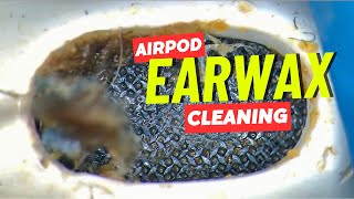 AirPods Packed With Earwax 🤢 Gets Proper Cleaning ASMR Phone Cleaning [upl. by Yreved]