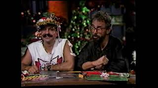 Cheech amp Chong on MTV Christmas Eve 1985 rare [upl. by Dranal601]