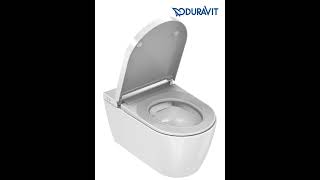 Duravit Sensowash Starck F automatische toiletbril [upl. by Yanaton]