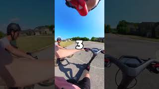 Drag race Segway Dirt Bike vs GT2 Scooter 🏁 [upl. by Quarta613]