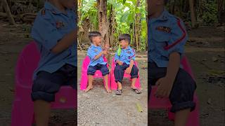 FUNNY BABY TWINS SNEEZING😆😍♥️ fyp shorts funny [upl. by Akcirred]