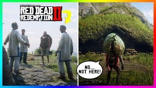 What Happens If You Bring The Chelonian Master To The Mysterious Hill Home In Red Dead Redemption 2 [upl. by Kalasky]