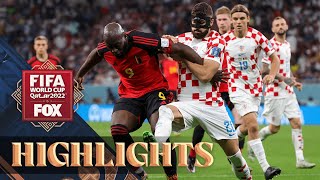 Croatia vs Belgium Highlights  2022 FIFA World Cup [upl. by Allix224]