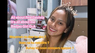 All about RITA GAVIOLA  Its me Badjao Girl  Q amp A [upl. by Bobina]