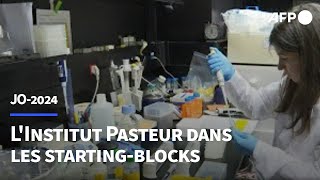 JO à lInstitut Pasteur une équipe dans les startingblocks pour traquer les virus  AFP [upl. by Currey]