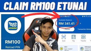 NEW CLAIM ‼️ RM100 EWALLET TOUCH N GO 2024 [upl. by Kris409]